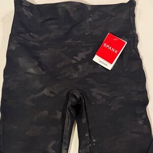 SPANX Camouflage Black Leggings